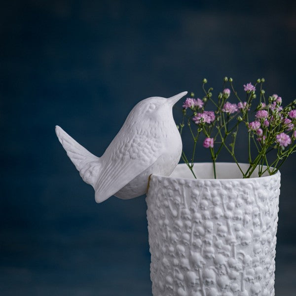 Porzellan-Vogel Zaunkönig