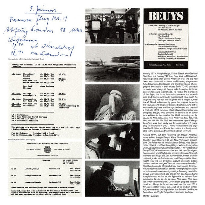 Vinyl Record "Beuys Laughs"