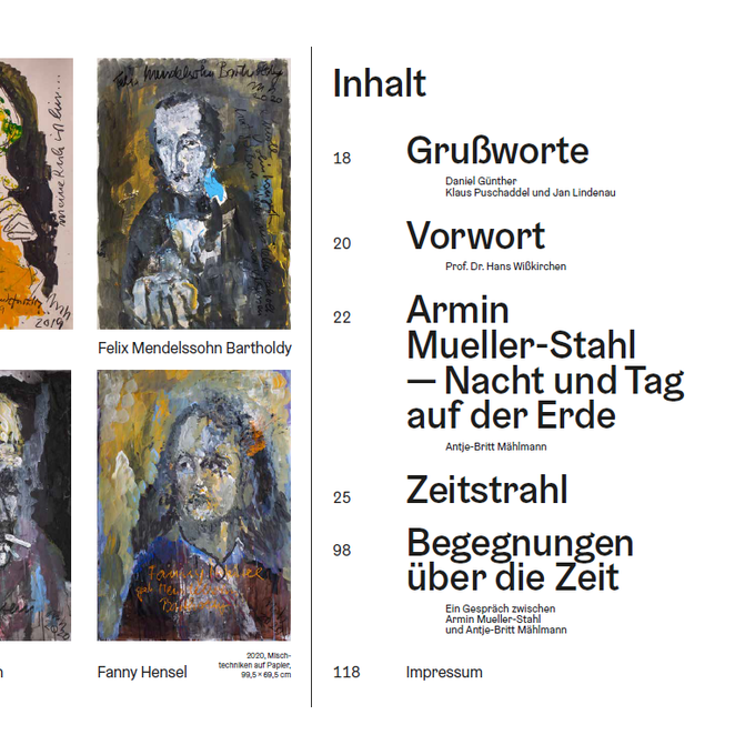 Katalog: Armin Mueller-Stahl - Nacht und Tag auf der Erde (2026)